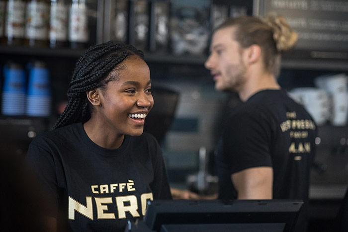 Caffe Nero Staff Smiling