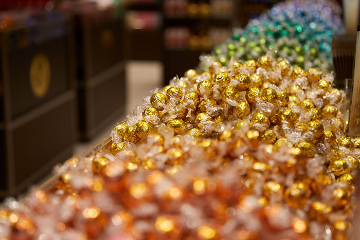 Lindt - pick and mix display