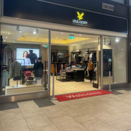 The Eagle has landed – Lyle and Scott now open