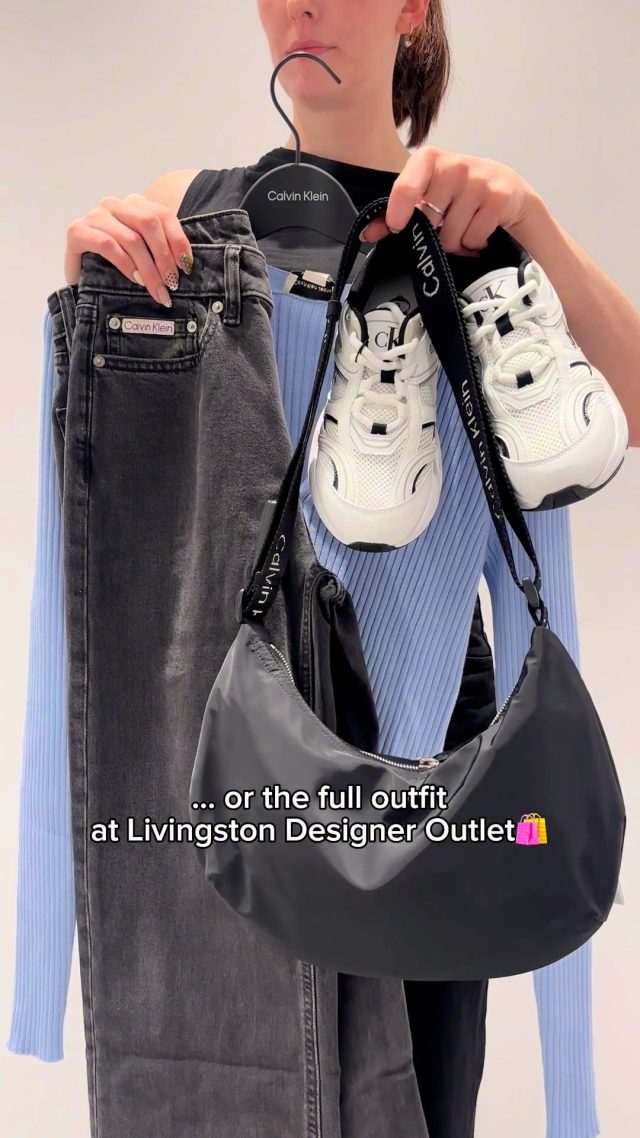Why settle for one, when you can have it all? ✨ The choice is yours at the brand-new Calvin Klein store, now open at Livingston Designer Outlet. 🛍️#LivingstonDesignerOutlet #CalvinKlein #MyCalvins #OutletPrices