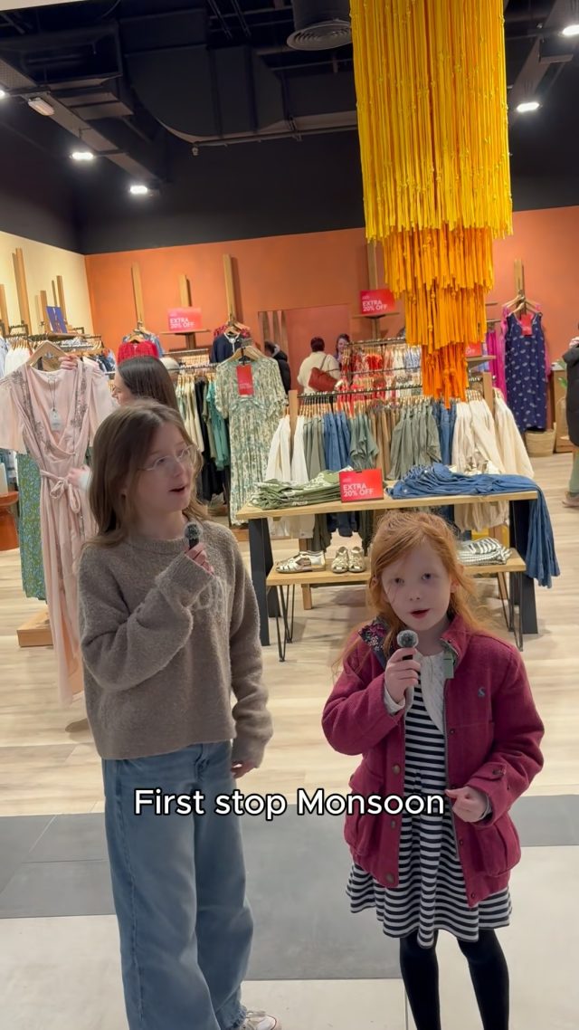 If this isn’t the perfect day out for the little ones… we don’t know what is 🛍️✨Full of fun finds, favourite stores and non-stop excitement 💫