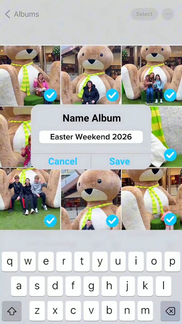 Smiles all round with our Easter Bunny 🐰💛A weekend full of picture-perfect moments!