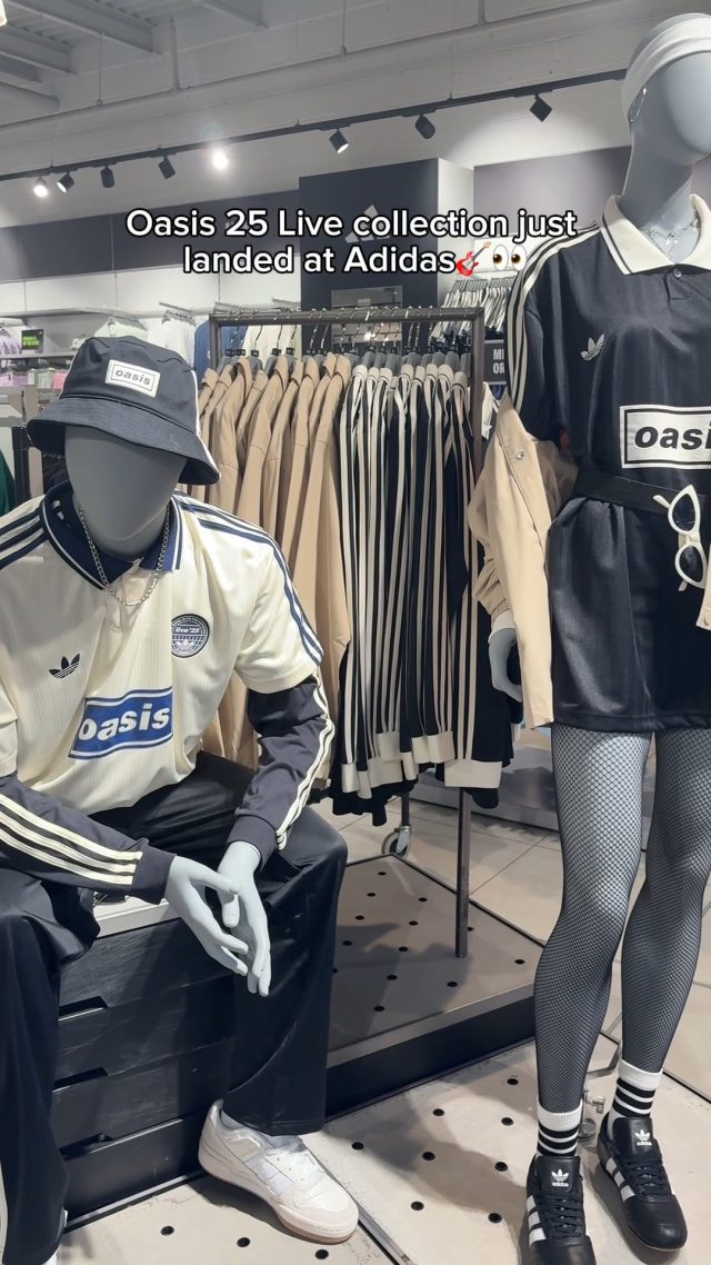 If you know every word, you need every piece 🎶Oasis Live '25 collection at @adidasuk
