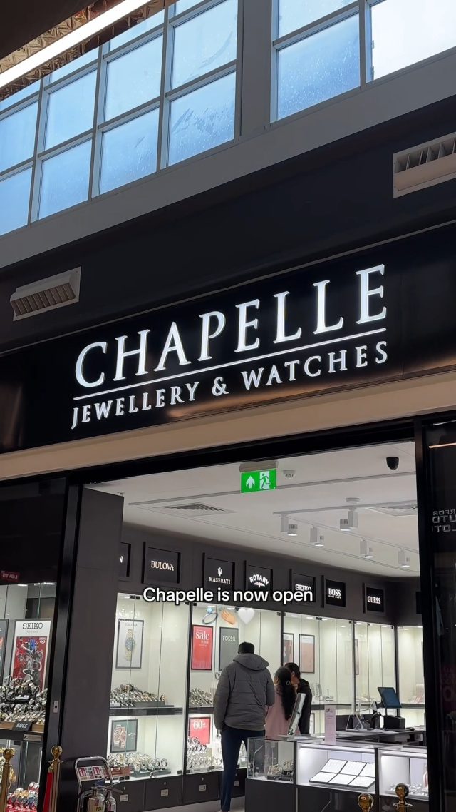 POV: Your jewellery collection just got an upgrade ✨💎Chapelle is now open at Livingston Designer Outlet.