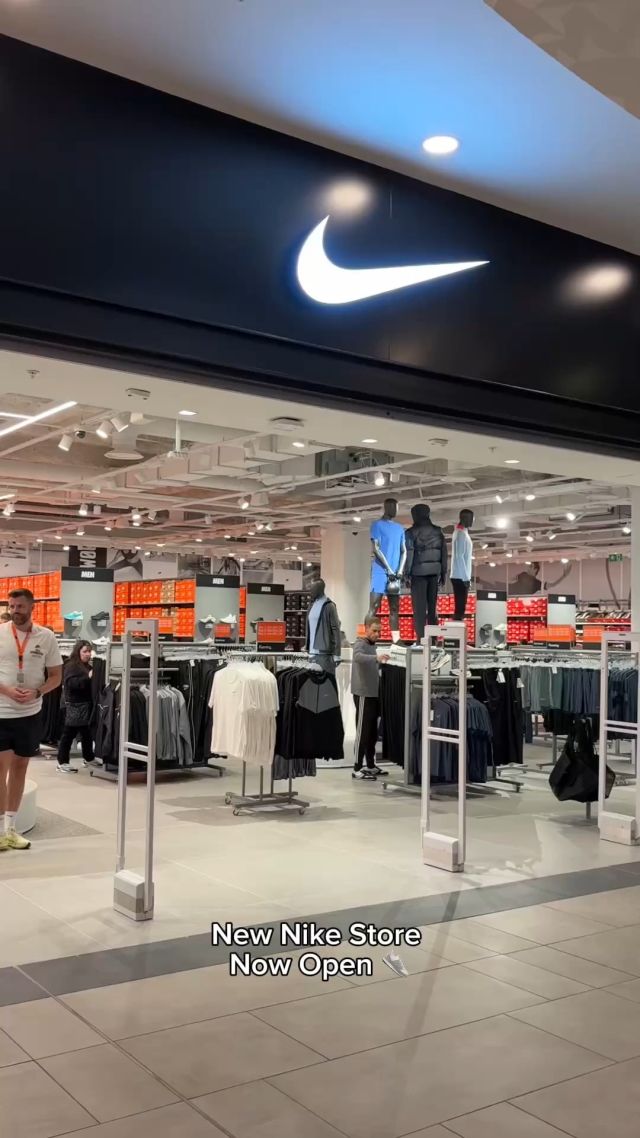 @Nike is officially OPEN! Nearly double the space, even more Nike and all at outlet prices. And there’s still plenty of time to check it out after work 👀